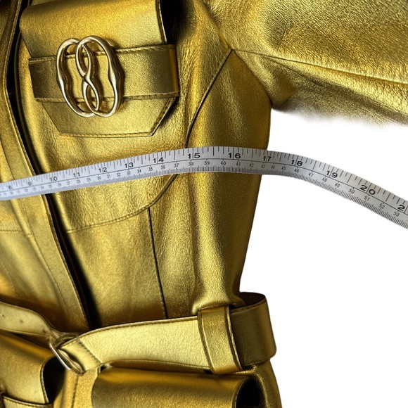 BALLY LEATHER JACKET RUNWAY  SS2023 SIZE 40 NEW WITH TAGS - Picture 4 of 8